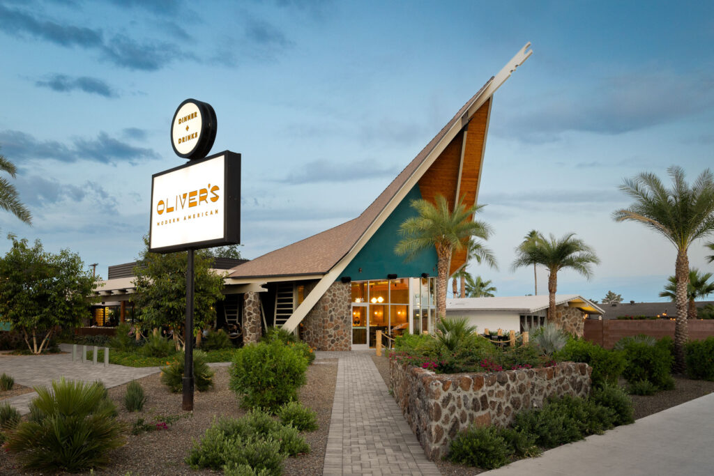 Oliver's modern american exterior design. 